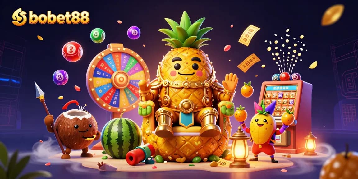 SboBet88 showcases an exciting casino scene with vibrant colors and engaging characters for better gaming experience.