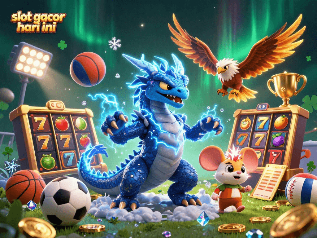 Experience the excitement of slot gacor hari ini with dynamic gaming elements and vibrant characters.