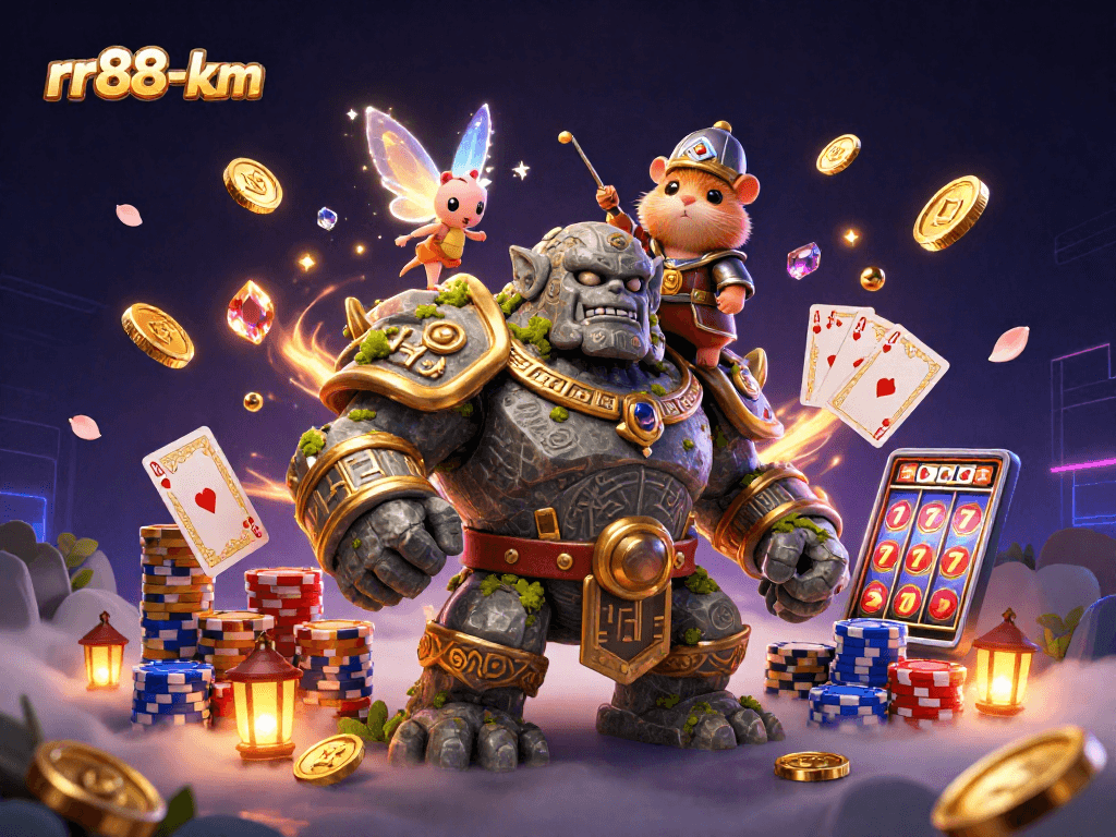 Experience the thrill of rr88-km with vibrant casino magic and adventure in an enchanting scene.