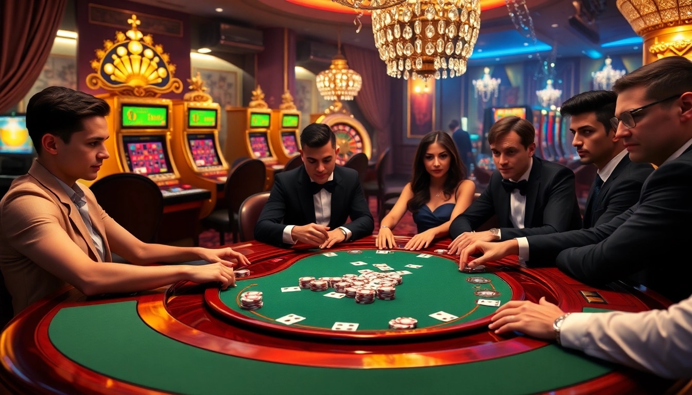 Experience high-stakes action at XX88 poker table with players engaged in thrilling gameplay.