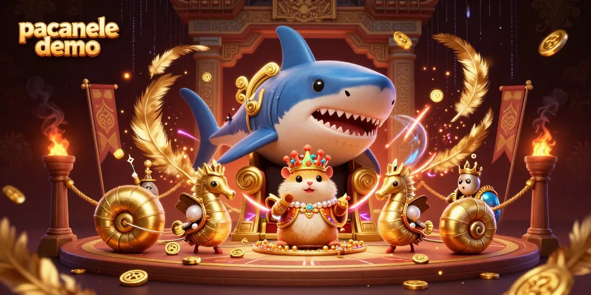Descoperă păcănele demo cu un mic rege hamster stând pe un dinte de megalodon.