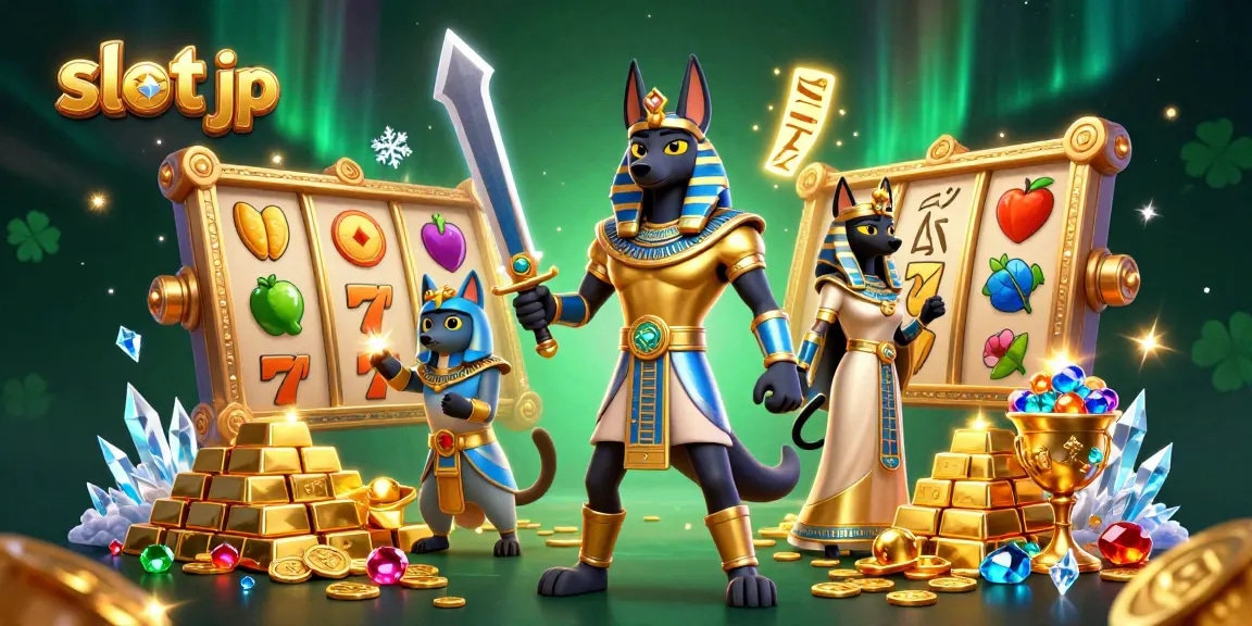 Experience thrilling slot jp action with Anubis and dynamic gold-rich casino elements.