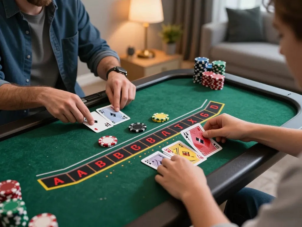Experience the excitement of bl555 online blackjack with players strategizing and engaging in gameplay.