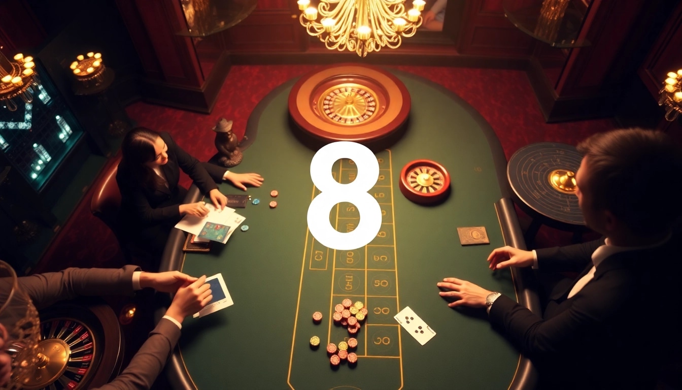 Experience the thrilling excitement of casino games like blackjack and roulette with s8.