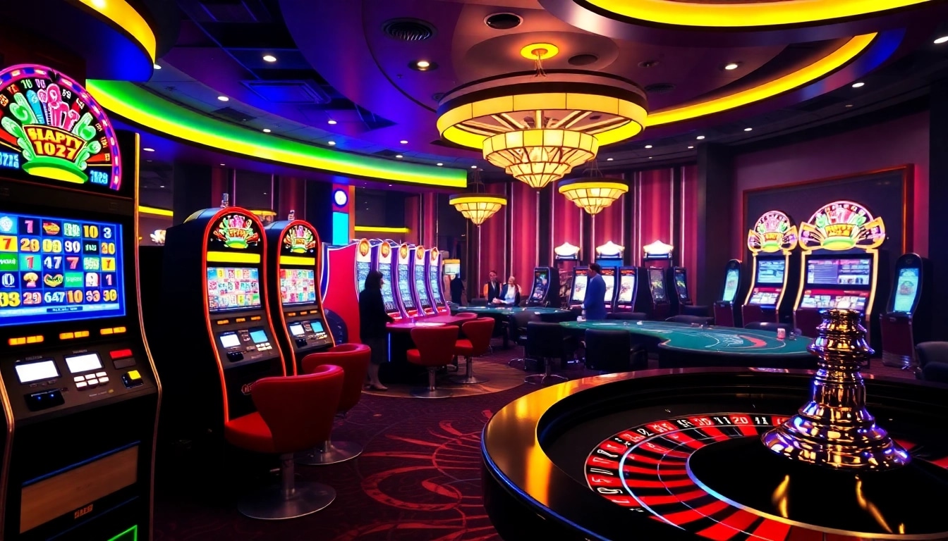Experience thrilling gameplay at bro138 with luxurious slot machines and engaging casino tables.