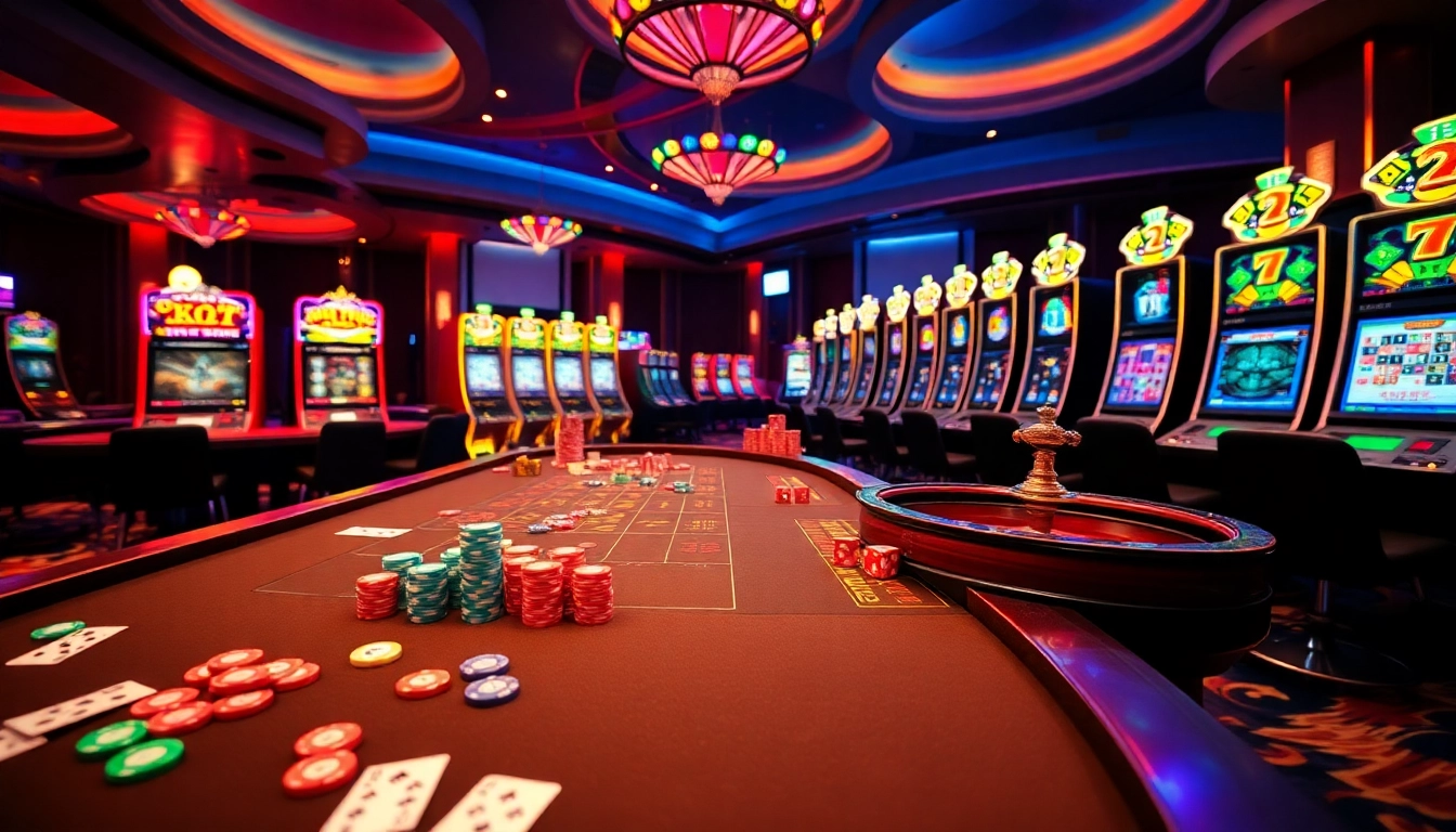 Engage with the excitement of M88 casino featuring vibrant tables and thrilling gameplay.