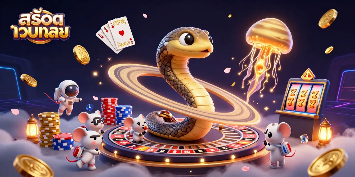 Play thrilling slot games at สล็อตเว็บตรง, featuring unique 3D casino illustrations and engaging characters.