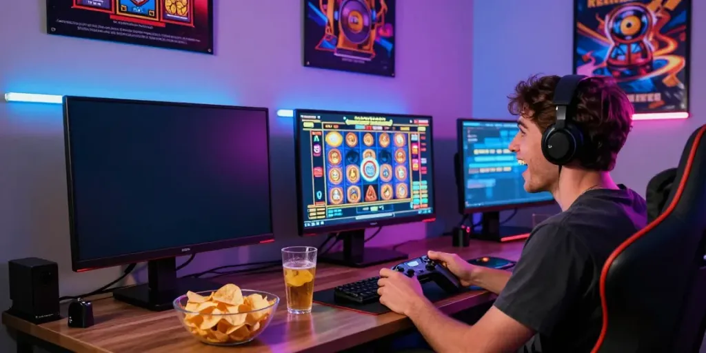 Pengalaman bermain di bawah suasana ceria bukumimpi138 dengan pemain menikmati game slot online.