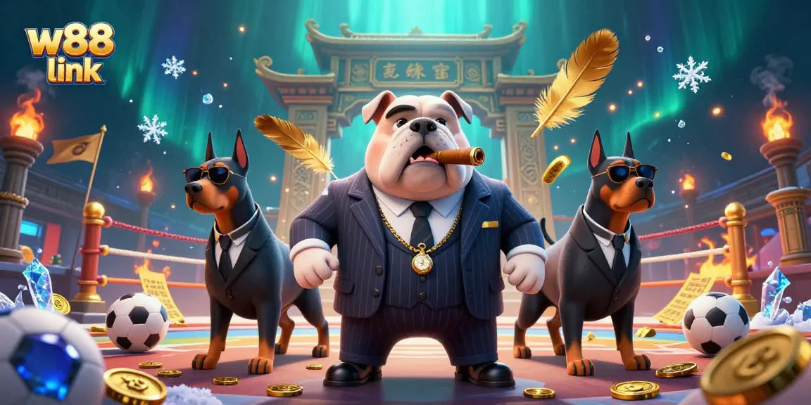 Experience winning strategies with w88 link in this dynamic 3D casino scene featuring sports betting elements.