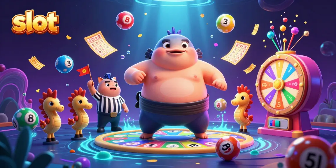 Spin dynamic slot games with a colorful underwater scene featuring a fugu and catfish referee.