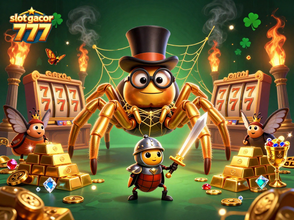 Play slot gacor 777 and discover thrilling wins amid vibrant casino elements.