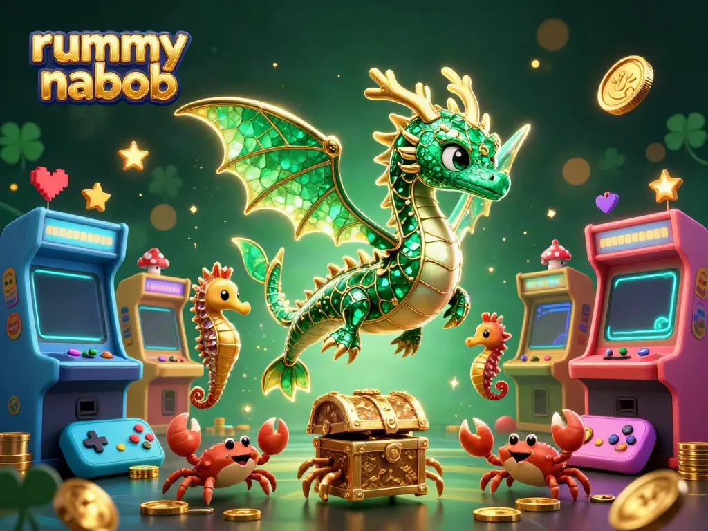 Rummy nabob menghadirkan ilustrasi dinamis permainan rummy dengan elemen 3D yang menakjubkan.