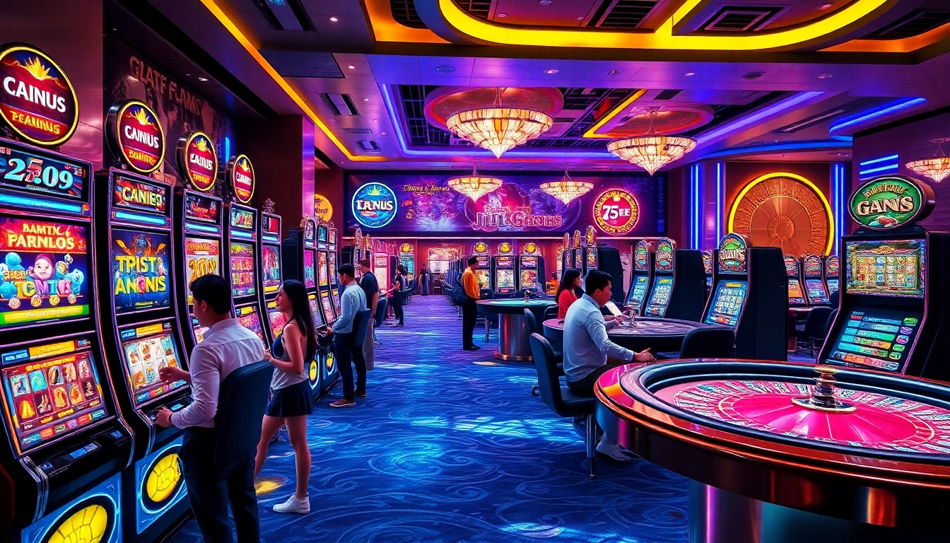 Experience JILI Slots 99win with vibrant slot machines and exciting casino ambiance.