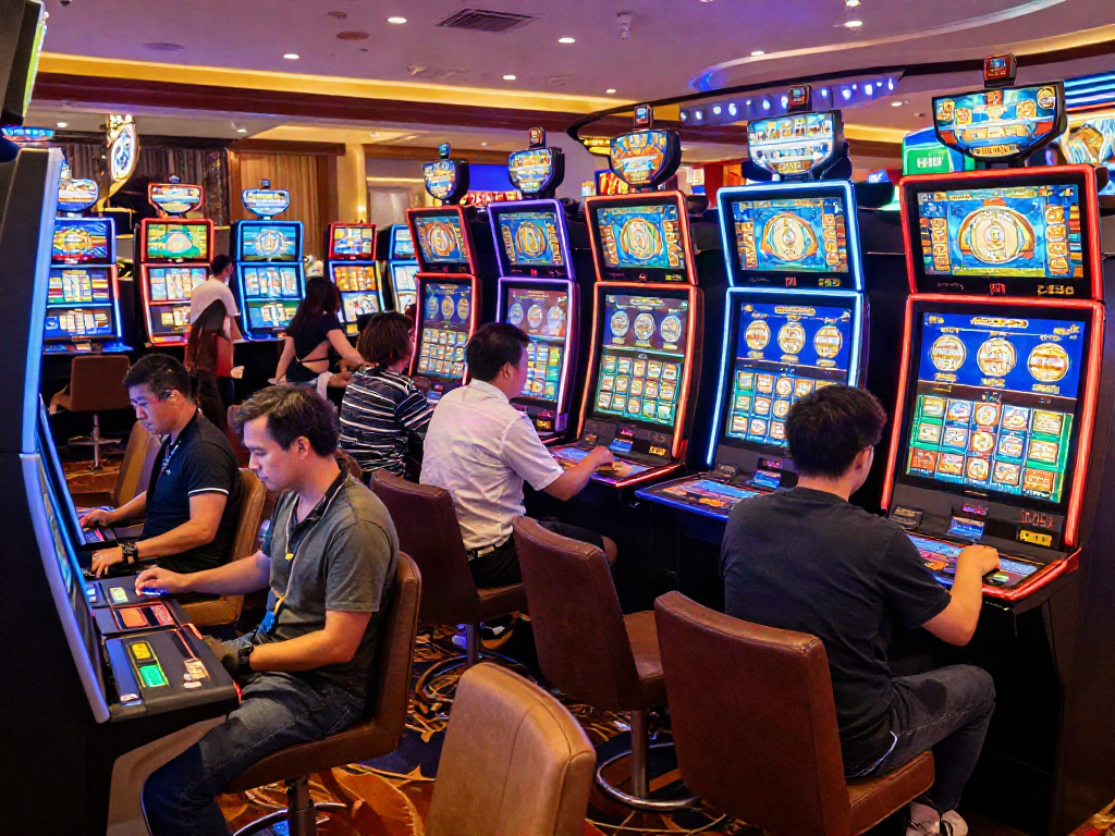 Pengalaman bermain mesin slot Mahjong yang menarik dan meriah di kasino.