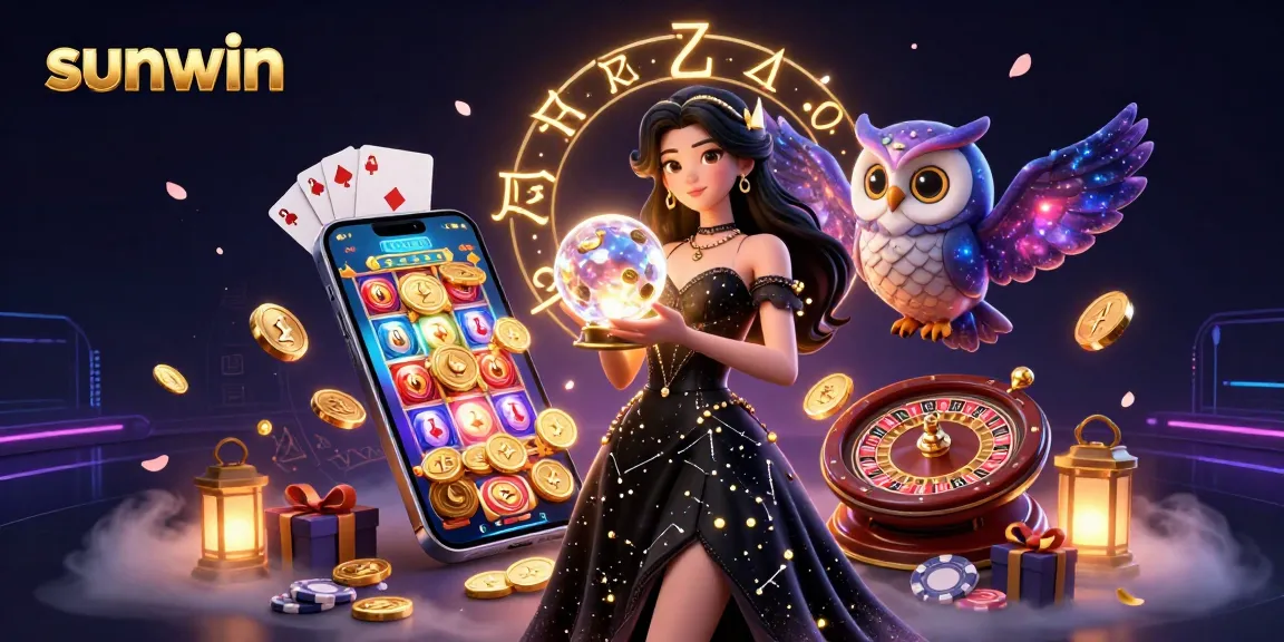 Win big at Sunwin with vibrant 3D casino games and enchanting illustrations.