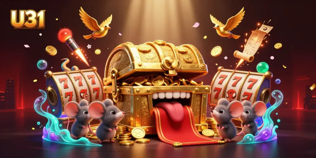 Experience thrilling slots and rewards at U31's vibrant casino landscape.