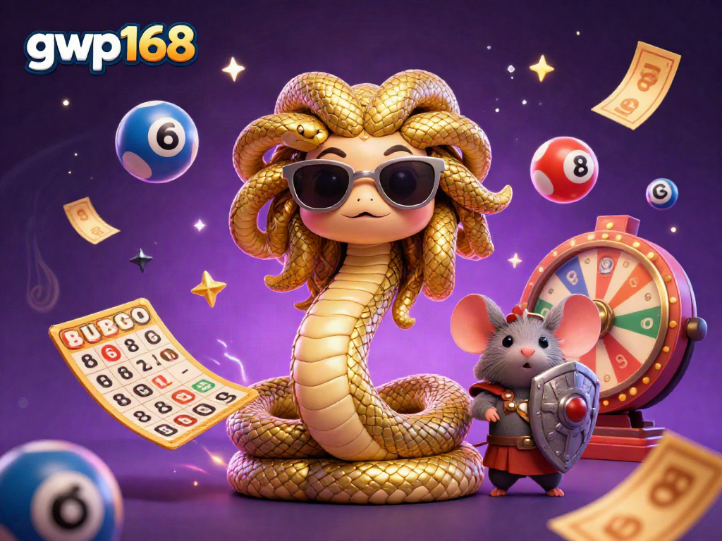 Permainan seru di gwp168 dengan Medusa, tikus pejuang, dan elemen judi menarik.