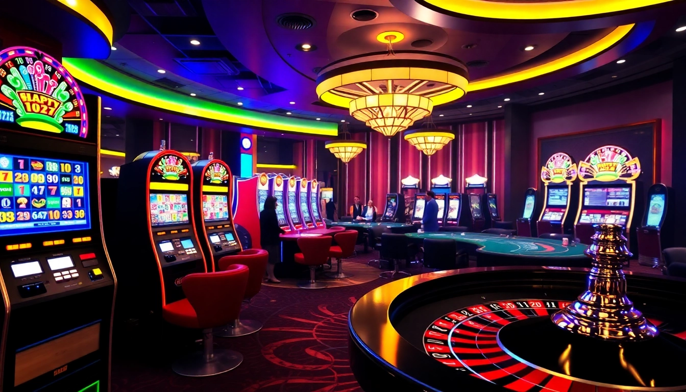 Experience thrilling gameplay at bro138 with luxurious slot machines and engaging casino tables.