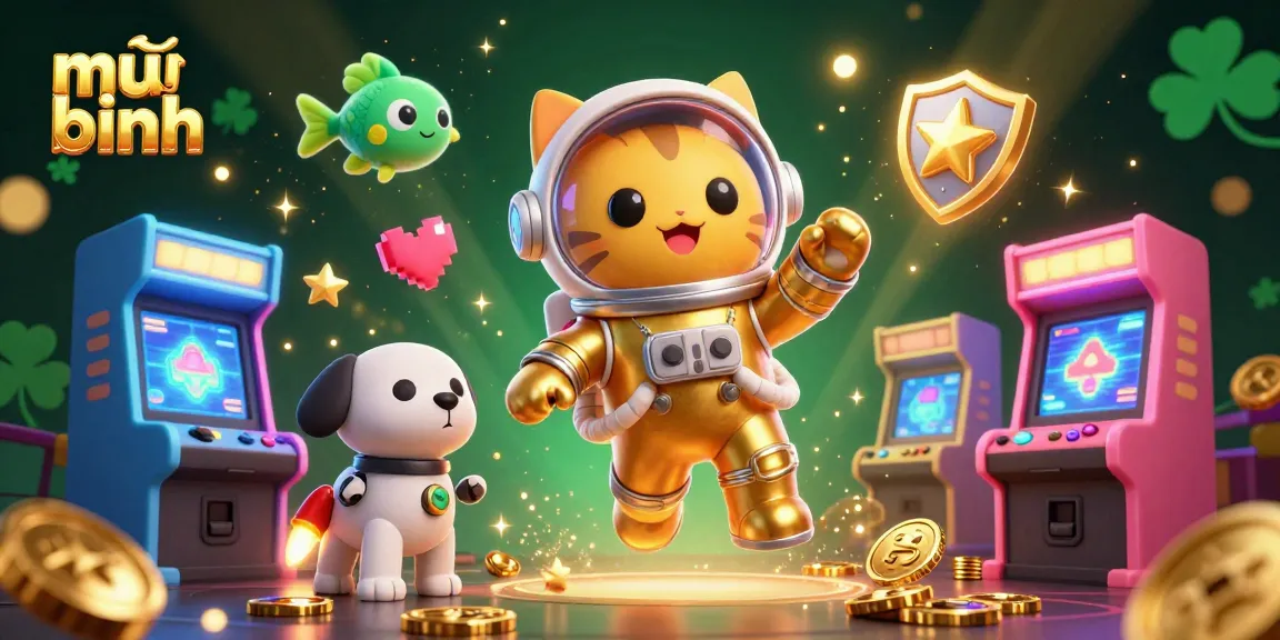 Play strategic mậu binh online with a captivating 3D casino scene filled with vibrant gaming elements.