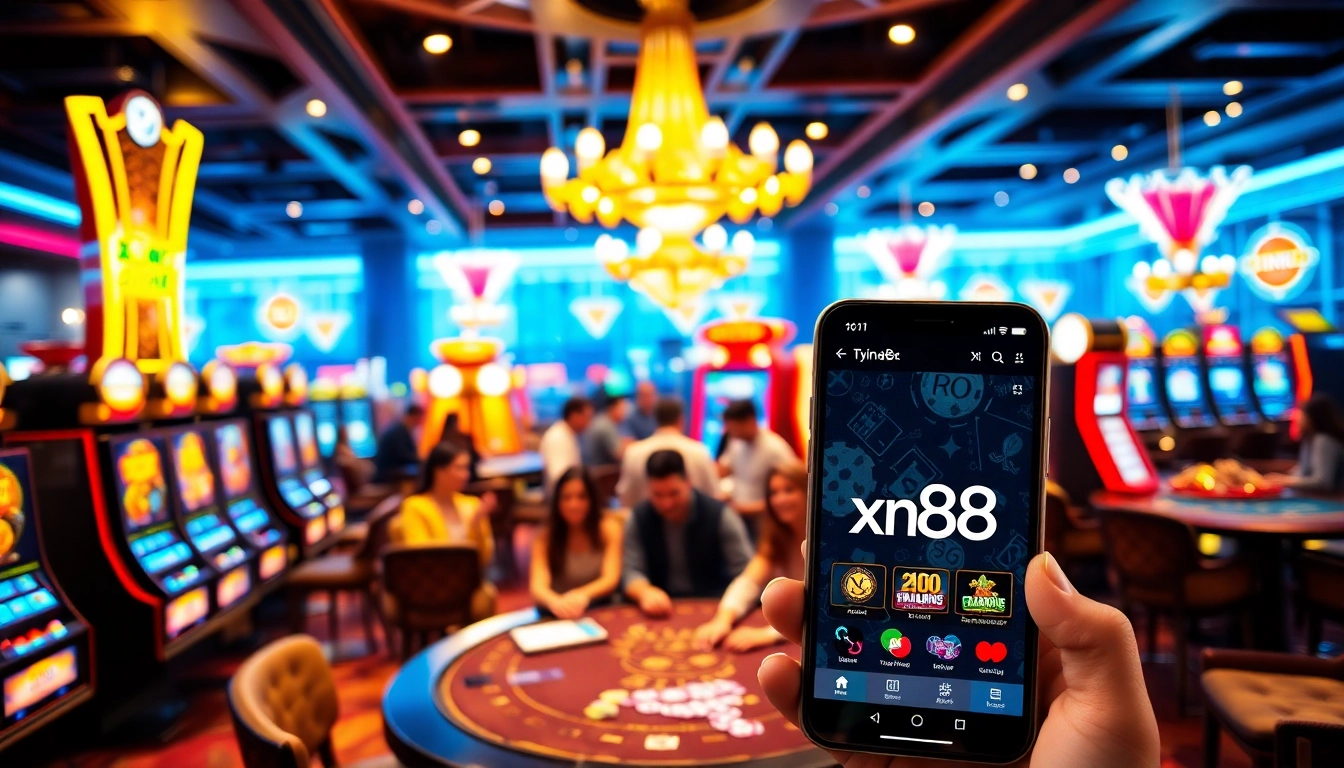 Experience the thrill of tải app xn88 while enjoying vibrant casino gaming activities.