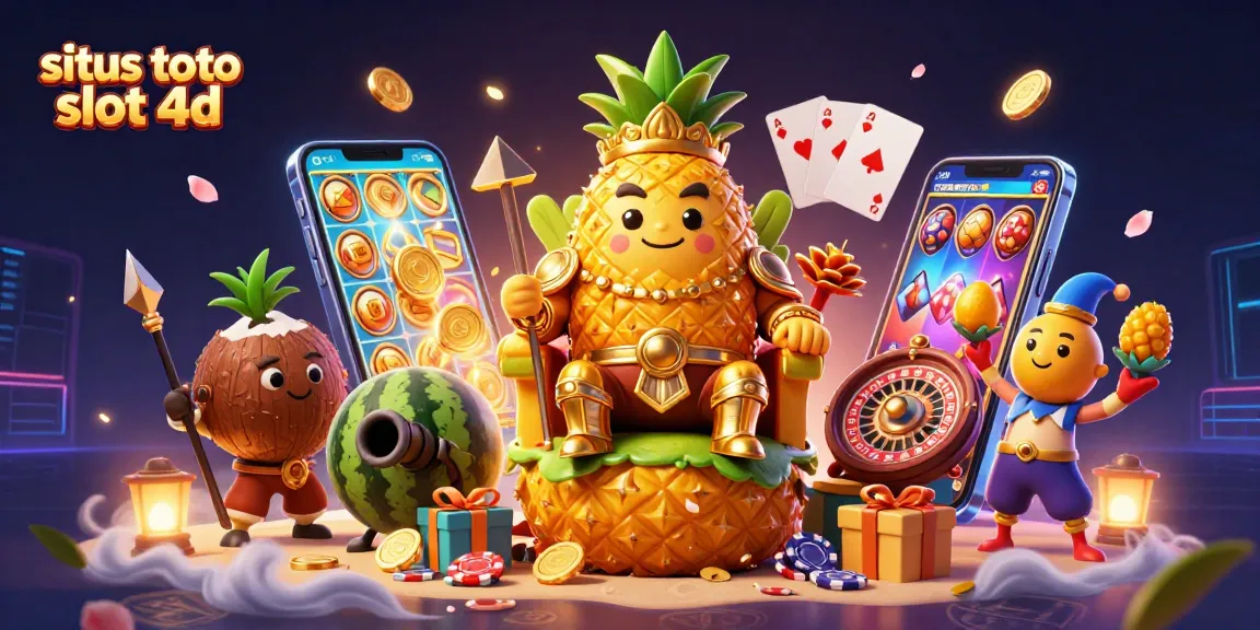 Engage with situs toto slot 4d through vibrant slot games and a festive casino atmosphere.