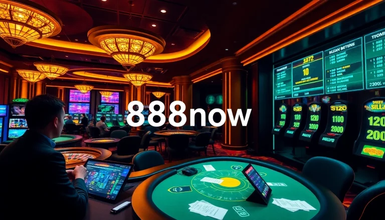 Experience the thrill of 888now link as you engage with top-quality online casino games.