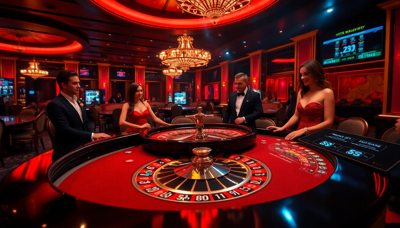 Play exciting roulette at Kjc solutions, where high stakes meet luxury.