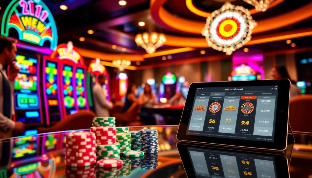 Experience thrilling gameplay at https://www.6slots8.com/ with exciting slot machines and vibrant casino atmosphere.