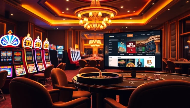 Engage with top gaming experiences at https://new88bet.us/ featuring poker tables and vibrant slot machines.