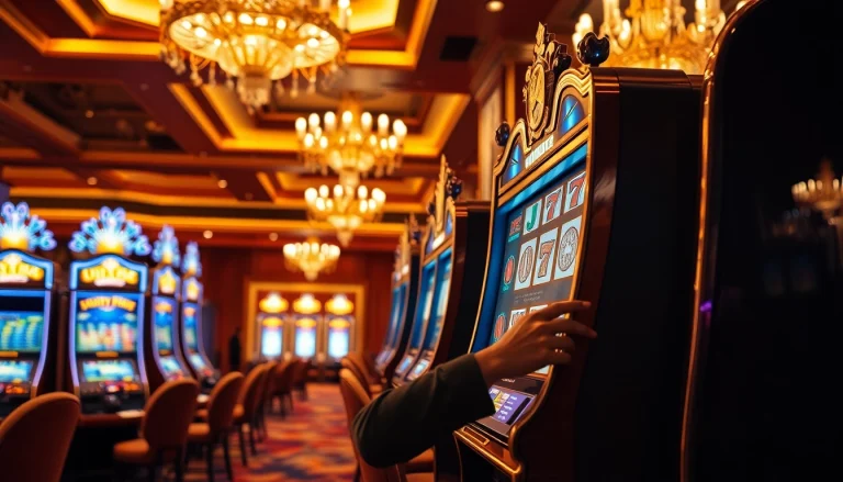 Rasakan keseruan bermain luxury777 game dengan suasana kasino yang mewah dan gamers yang antusias.