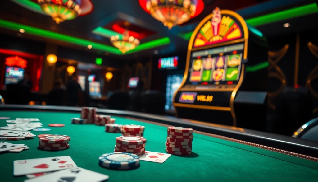 Experience thrilling gameplay at Viral88's dynamic casino with vibrant tables and engaging poker action.