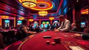 에볼루션 카지노의 실시간 게임 환경을 생동감 있게 포착한 이미지입니다.