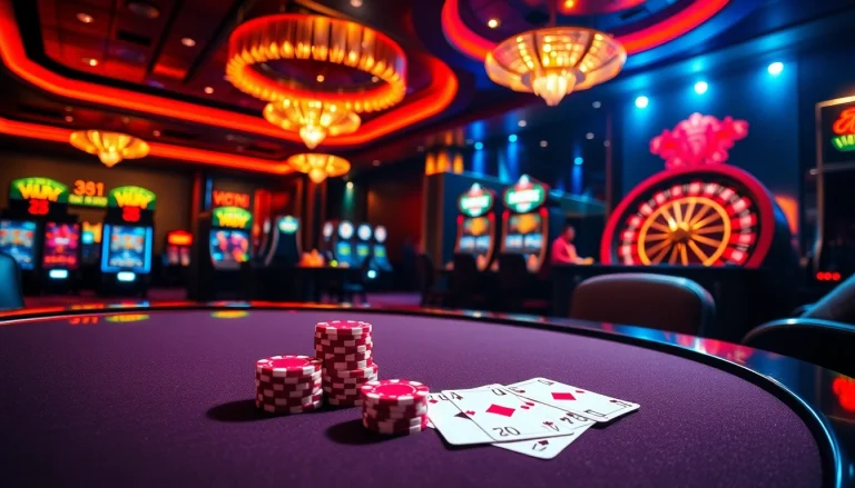 Experience the thrill of winning at 88i, featuring poker chips and a spinning roulette wheel.
