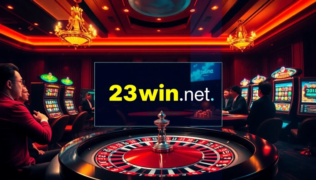 Engage in thrilling games at 23win net, where luxurious casino action meets professional excitement.