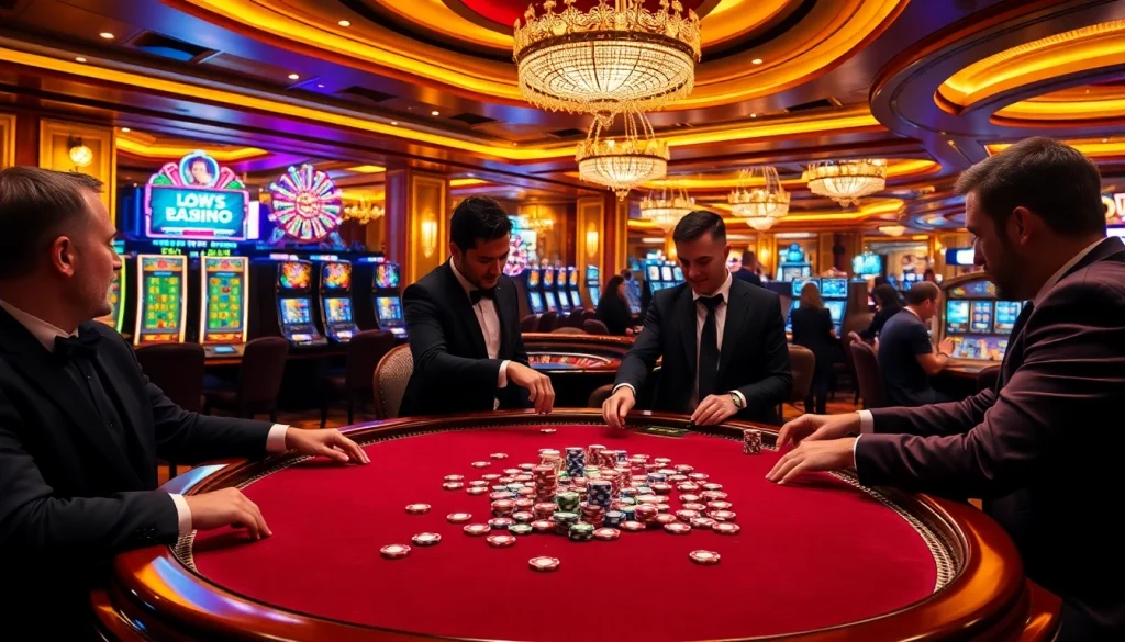 Experience high-stakes poker excitement at https://vj88.com/ with vibrant chips and cards on the table.