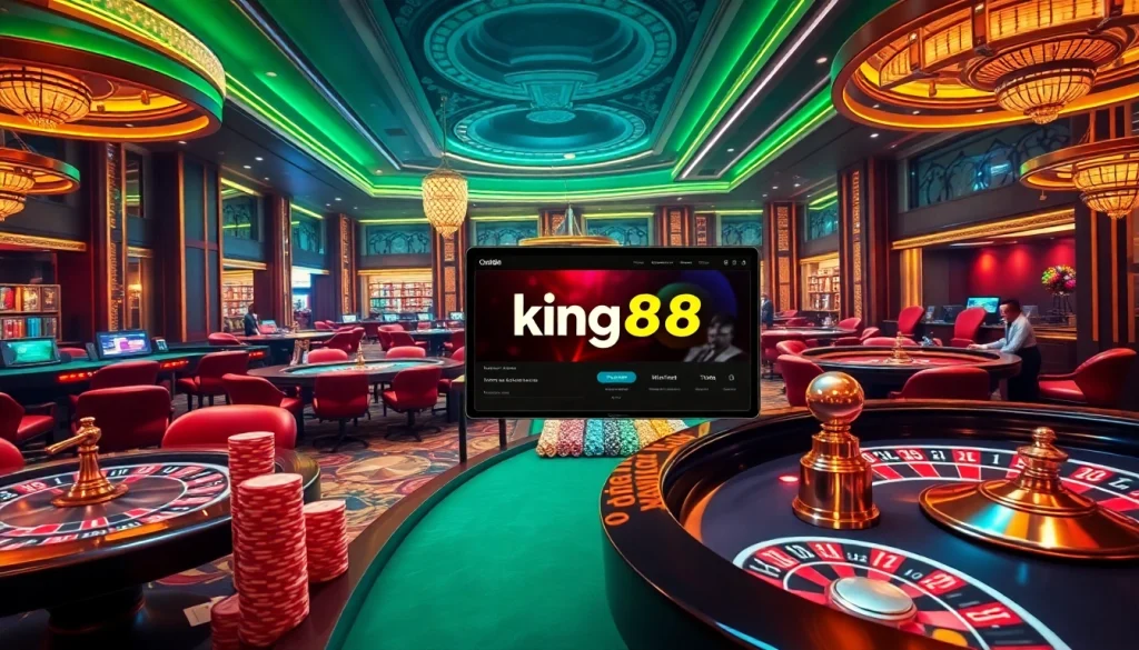 Experience the thrill of king88 dang nhap at a luxurious online casino filled with exciting games.