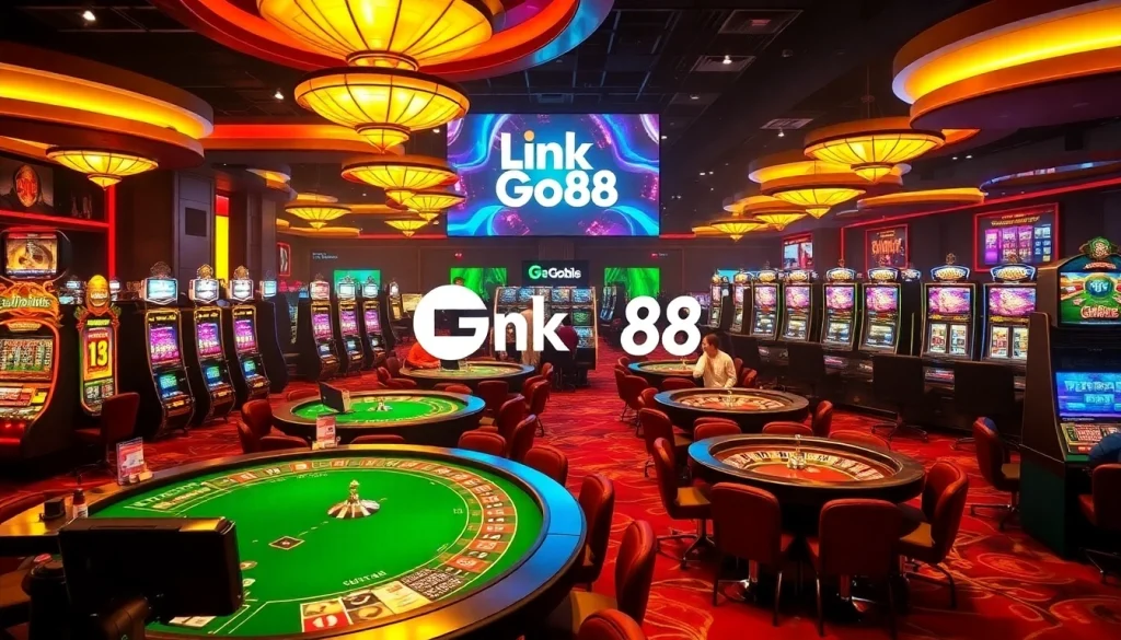 Experience excitement at Link Go88 with vibrant casino tables and thrilling gameplay.