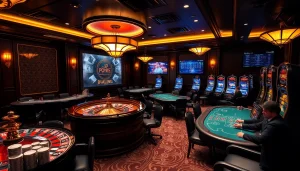 Experience the thrill of gambling at the hit club with high-stakes poker and roulette action.