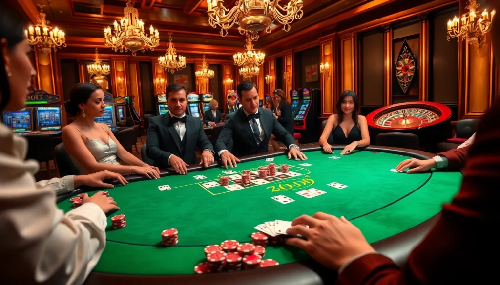 Experience the excitement of hitclub.care with players engaged in thrilling casino games.