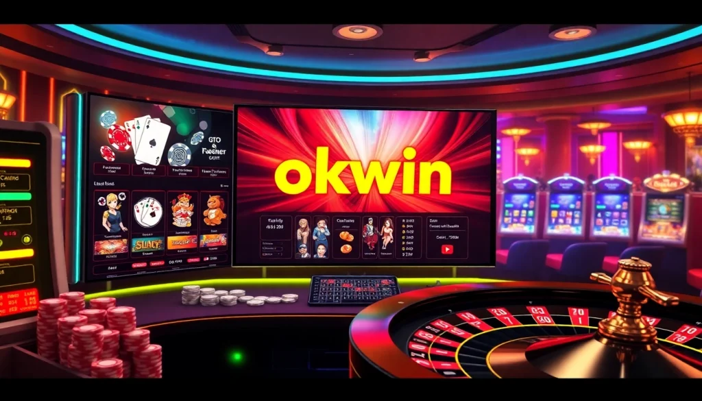 Engage in thrilling online betting with okwin đăng nhâp on a luxurious, user-friendly gaming platform.