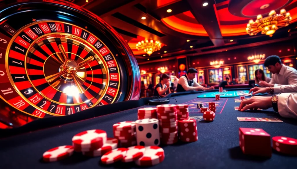 Experience high-stakes excitement at jun88 com with vibrant casino visuals.