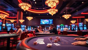 에볼루션 카지노의 역동적인 라이브 게임 환경에서 플레이어들이 참여하는 모습