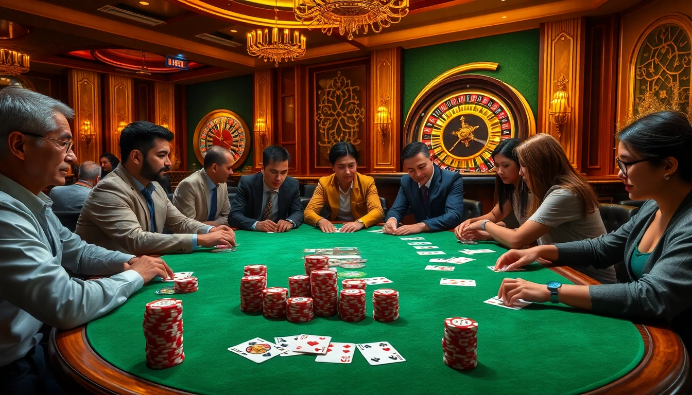 Experience the thrill of WW 88 as players engage in an exciting poker game with vibrant chips and cards.