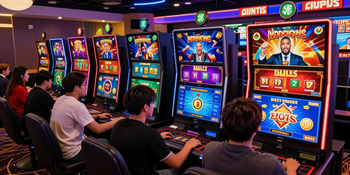 Players enjoying diverse games at OPEN 88's vibrant online casino, showcasing excitement and community.