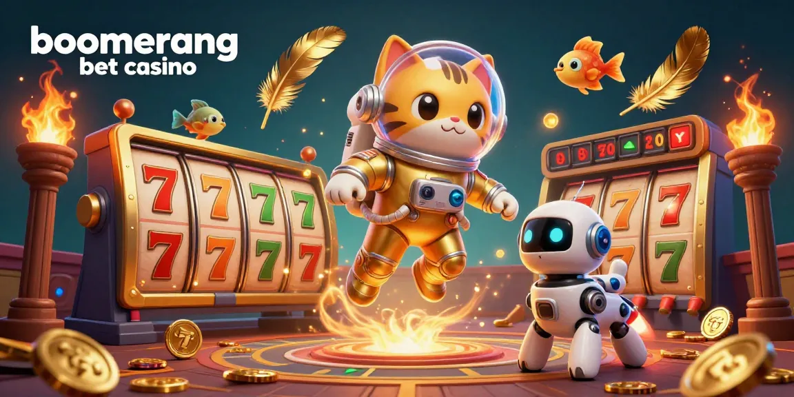 Aktivirajte doživetje v boomerang bet casino z energičnim 3D svetu igralnih avtomatov in dogodek slotov.