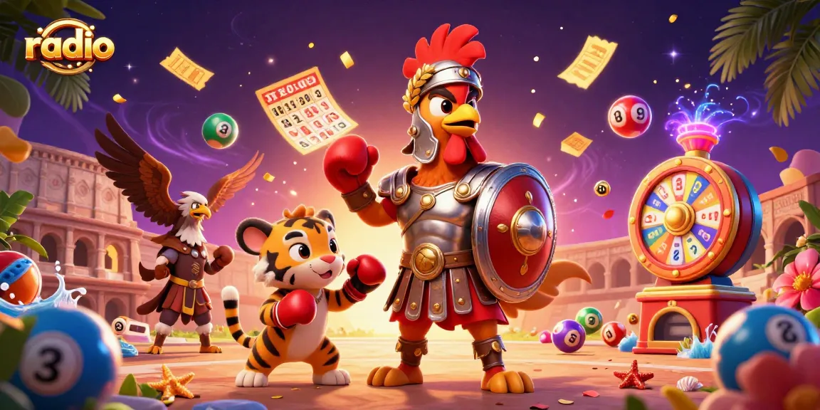 Experience the excitement of radio-inspired gambling with vibrant characters and dynamic game elements.