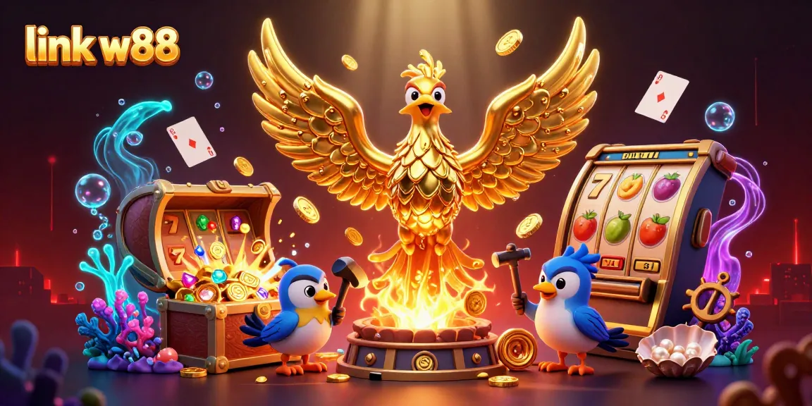 Trải nghiệm liên kết W88 với tác phẩm nghệ thuật casino 3D rực rỡ và các trò chơi hấp dẫn nhất.