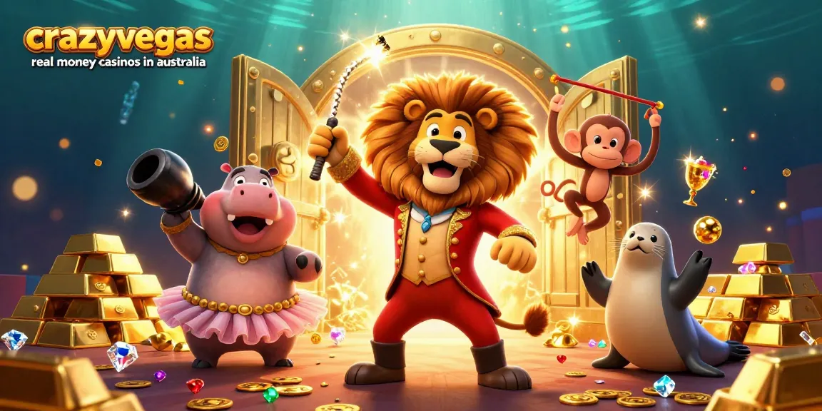 Experience thrills at crazyvegas real money casinos in australia with vibrant characters and winning treasures