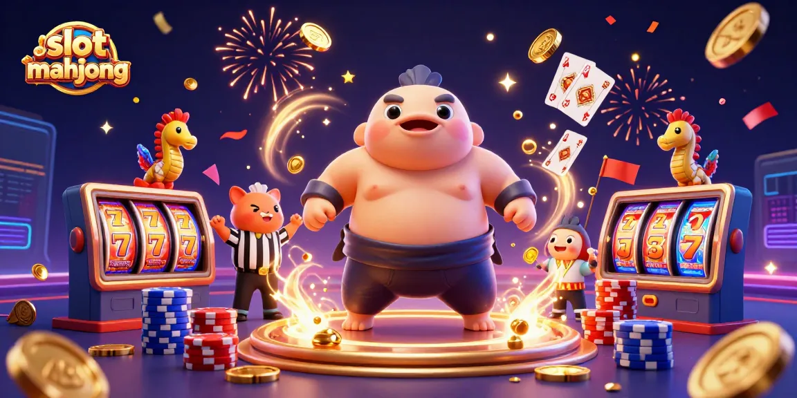 Spin the slot mahjong reels for exciting jackpots in this vibrant underwater casino scene.