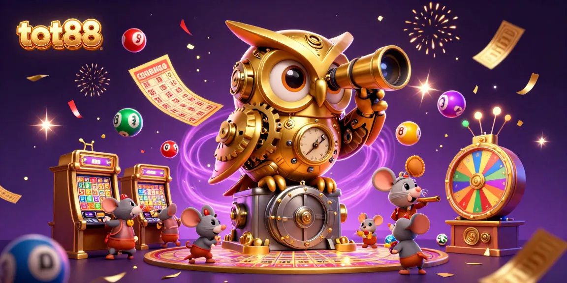 Experience thrilling action with tot88 while exploring a magical casino scene filled with games.